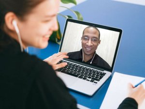 video call meeting with web client