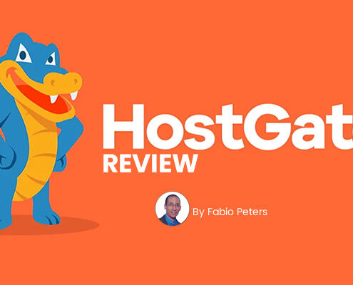 A HostGator Review Graphic.
